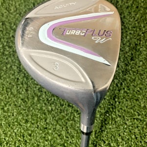 Acuity Turbo Plus W 3 Driver 15* RH / Ladies Graphite ~42.5" / New Grip / dj7997