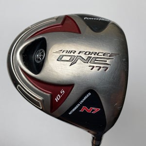 Powerbilt Air Force One 777 Driver 10.5* Fujikura 55g Regular RH Midsize Grip