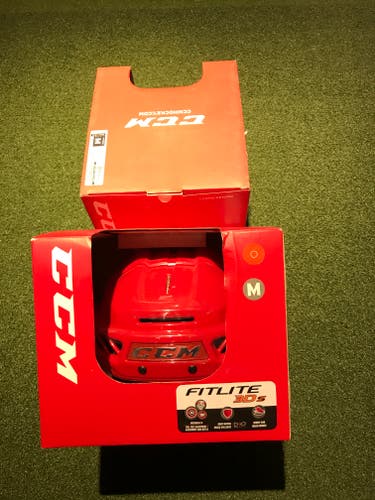 New Medium CCM Fitlite 3DS Helmet