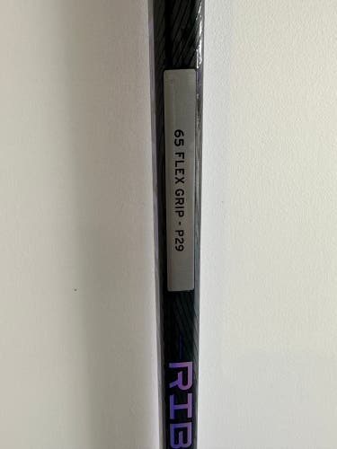 New Right Handed RibCor Trigger 7 Pro P29 65 Flex Hockey Stick