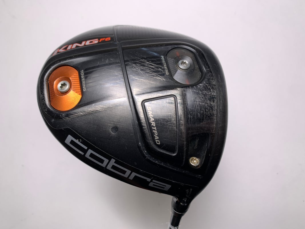 King Cobra F6 Adjustable 9°-12° Driver, RH,45.5