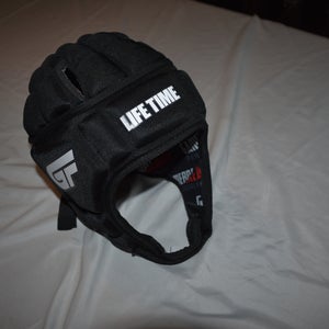 GameBreaker Life Time 7v7 Padded Helmet, Black, Adult Large