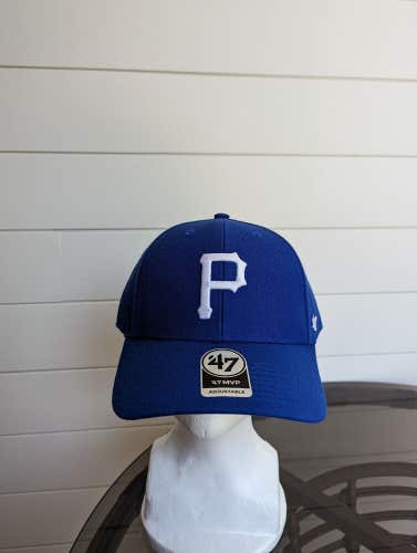 NWS Pittsburgh Pirates '47 MVP Strapback Blue Hat MLB