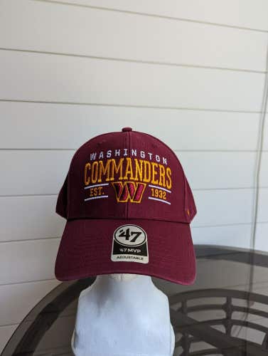 NWS Washington Commanders '47 MVP Strapback Hat NFL