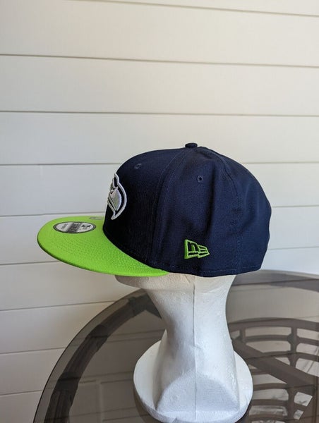 Vintage Seattle Seahawks NFL Hat Snapback Mesh Trucker Cap Made in USA