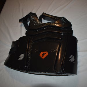 Century Powerline 2.0 Martial Arts Chest Protector, Black, Youth - Top Condition!