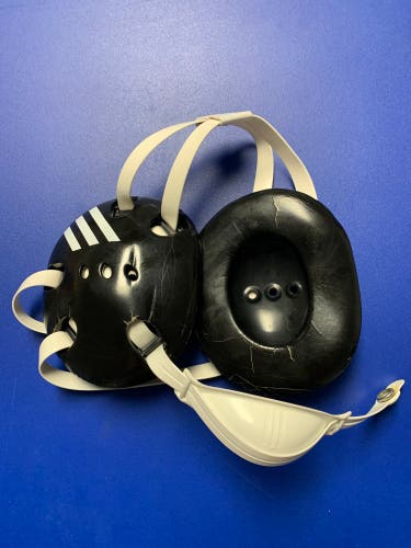 Used Black Adidas Wrestling Headgear