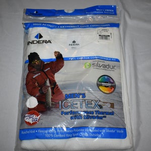 NEW - Indera Icetex Performance Thermal Top, White, Small (34-36)