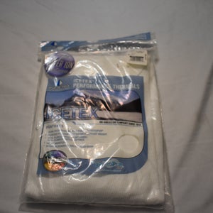 NEW - Indera Icetex Performance Thermal Top, White, Small (34-36)