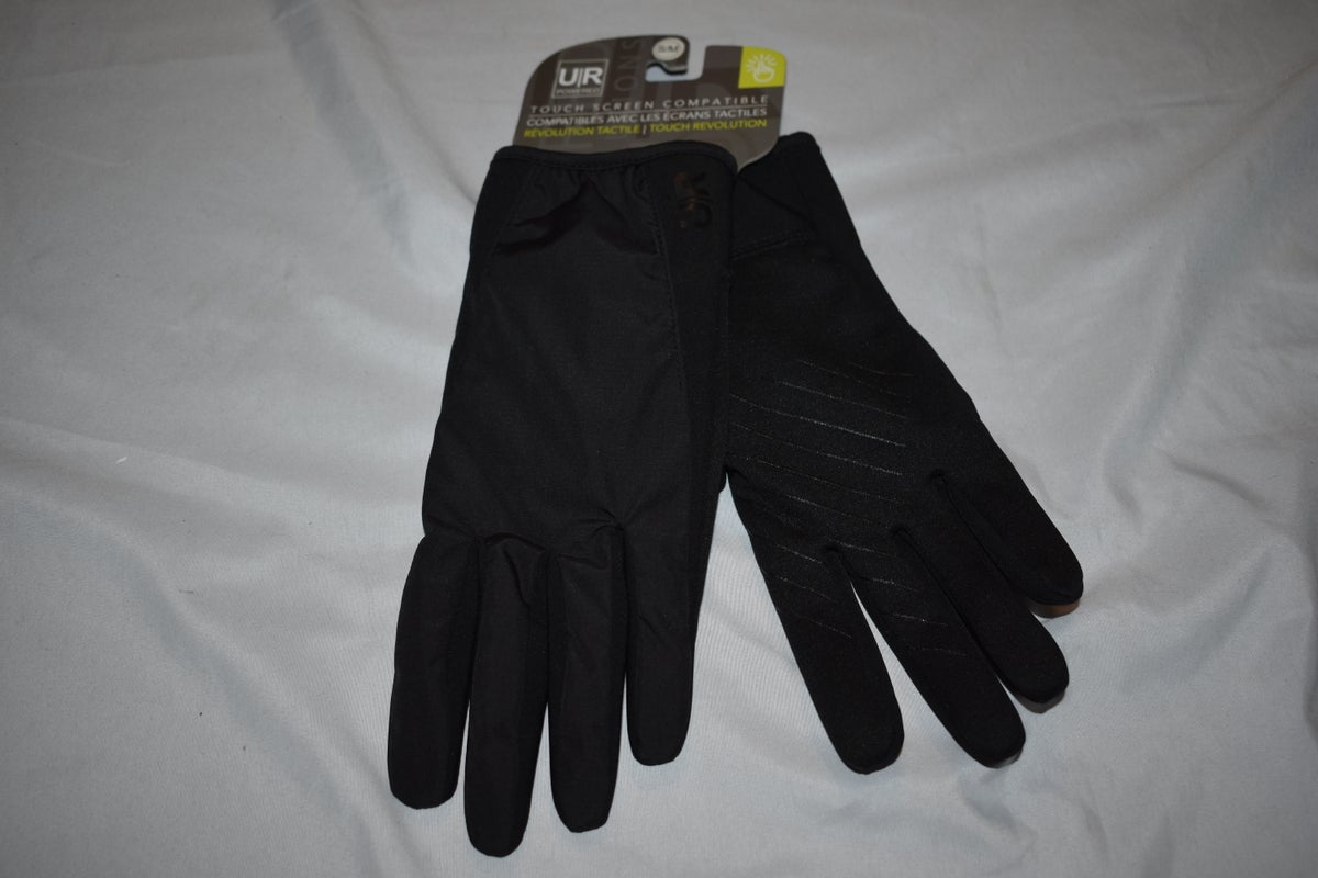 NEW - U|R Touchscreen Compatible Gloves, Black, Adult S/M