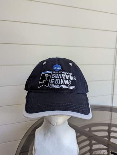 NWT 2020 NCAA DIII Swimming & Diving Championship Strapback Hat