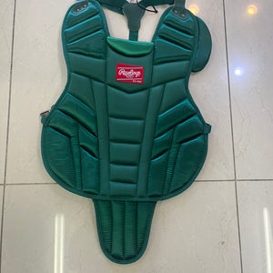 New Rawlings 12P2 Dark Green Catchers Chest Protector