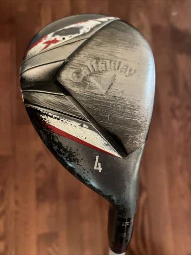 Used RH men's Callaway X Hot 22° 4H regular flex without Head Cover