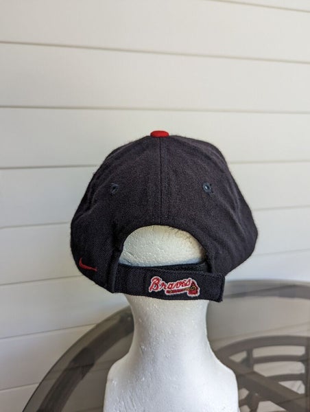 Vintage Atlanta Braves Hat Cap Snapback New Era Pro Model 30% Wool