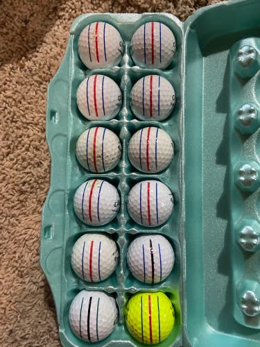 Used Callaway 12 Pack (1 Dozen) Balls
