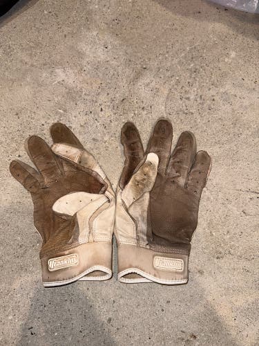 Used Large Franklin CFX PRO Batting Gloves