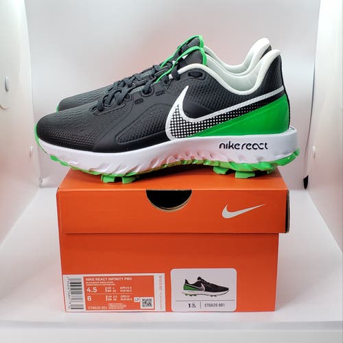 New Men's Size 4.5 (Women's 5.5) Nike React Infinity Pro Golf Shoes