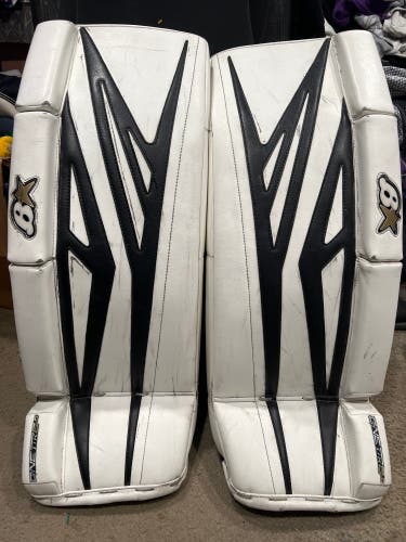 Brian’s goalie leg pads