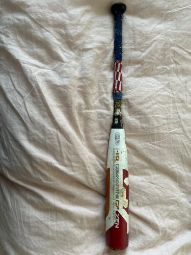 Used USSSA Certified Composite (-10) 18 oz 28" CF Zen Bat