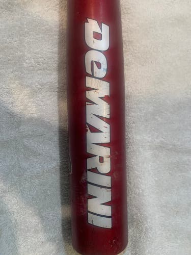 Used USSSA Certified DeMarini Alloy Voodoo Black Bat (-3) 30 oz 33"