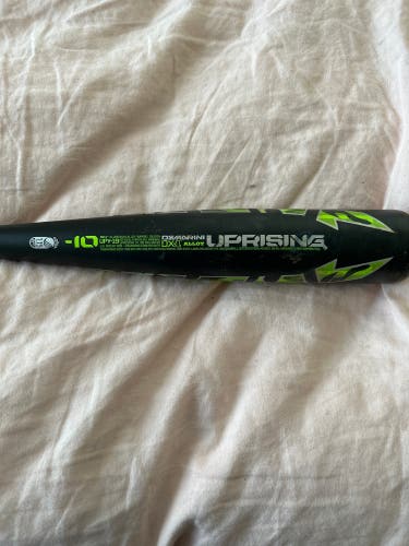 Used USSSA Certified Alloy (-10) 17 oz 27" Uprising Bat