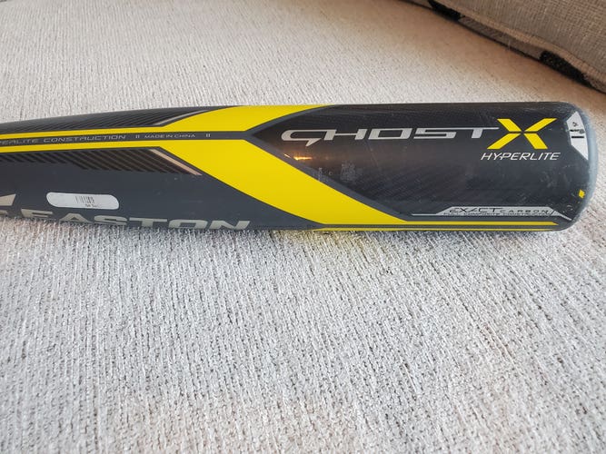 Used Easton Composite Ghost X Hyperlite Bat (-11) 19 oz 30"