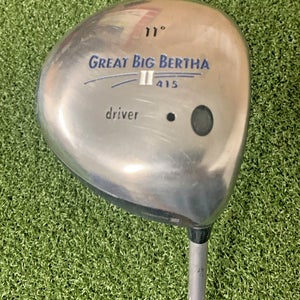 Great Big Bertha II Driver 11* System 50 Ladies Graphite / NEW GRIP  / dj8001