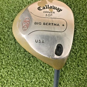 Callaway Big Bertha Driver 10* / RH / ~45" / Regular  Graphite / NEW GRIP dj8002