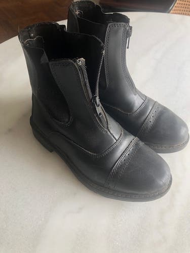 TuffRider® Children's Zip Paddock Boots - Size 13 girls