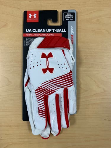 Under Armour T-Ball Batting Gloves (choose your color)