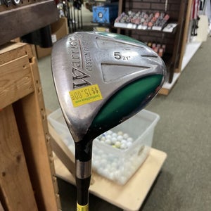 Warrior Golf 21° 5 Wood Stock Regular Flex Graphite Mens Left Handed Winn Grip
