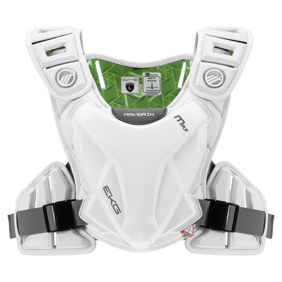 New Adult Large Nike Vapor Elite Shoulder Pads Lax Lacrosse Speed Liner  Chest Pad NOCSAE