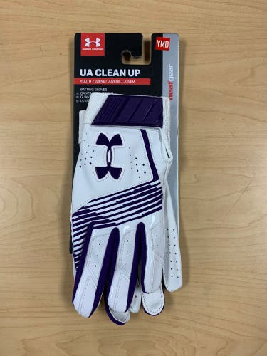 Under Armour Batting Gloves Size YM (choose your color)