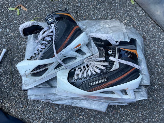 Bauer Size 9 Elite Hockey Goalie Skates