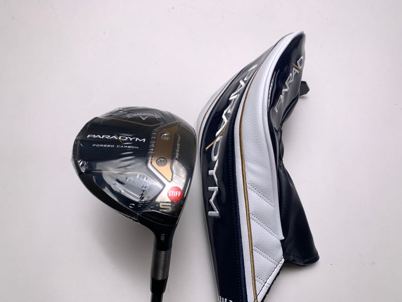 Callaway Paradym 5 Fairway Wood 18* HZRDUS 6.0 Dual Torsional Design RH HC NEW
