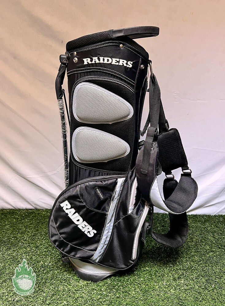 Las Vegas Raiders Fairway Stand Golf Bag