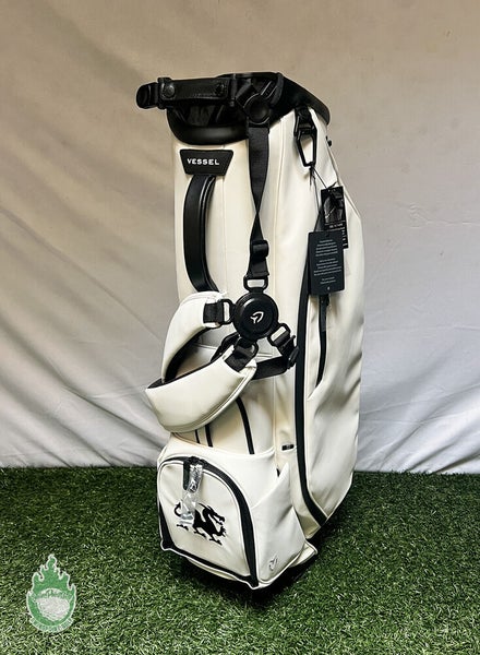 New with Tags Vessel White Player 3.0 6-way Stand Bag Chimera Logo
