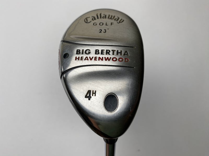 Callaway Big Bertha Heavenwood 4 Hybrid 23* Big Bertha Uniflex Steel Mens RH