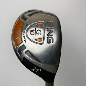 Ping G10 4 Hybrid 21* TFC 129 H Regular Graphite Mens RH