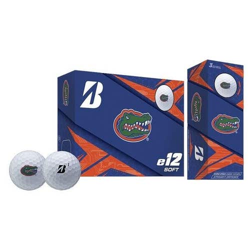 Bridgestone Golf e12 Soft NCAA - 6 Pack - Half Dozen - Florida Gators