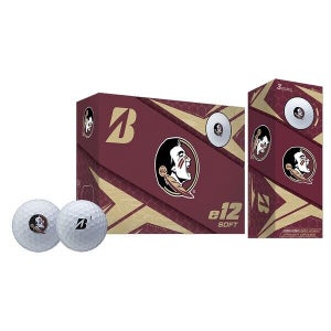 Bridgestone Golf e12 Soft NCAA - 6 Pack - Half Dozen - Florida State FSU