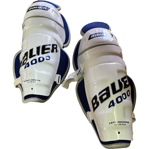 Used Bauer Bauer 4000 Shin Pads