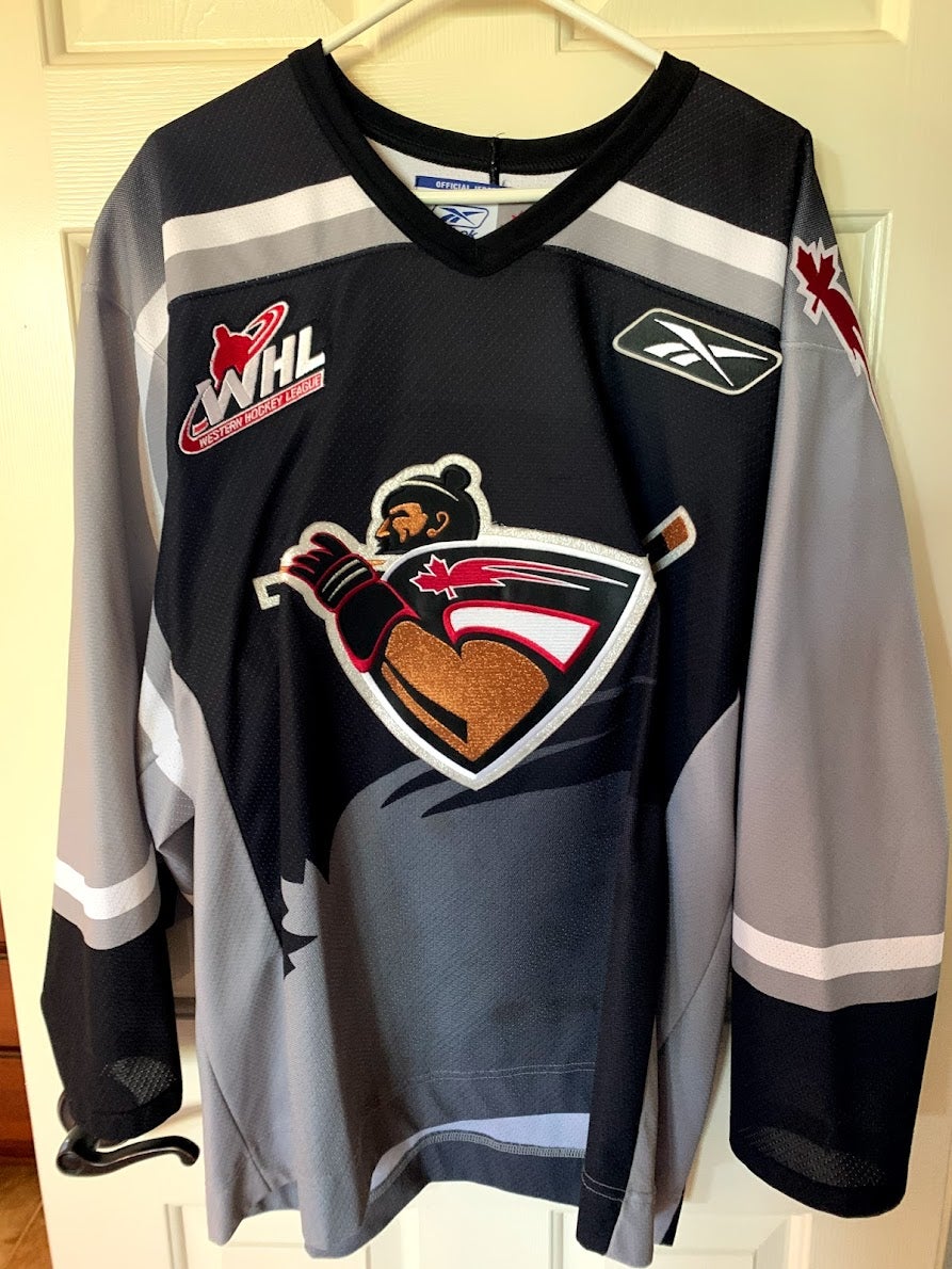 WHL Regina Pats x Toronto Blue Jays Team signed Hockey jersey