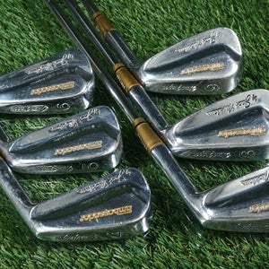 VINTAGE MACGREGOR By JACK NICKLAUS AMBASSADOR MATCHING SERIAL 4-9 IRONS SET!