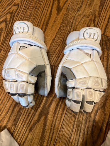 Used Warrior 13" Nemesis Pro Goalie Gloves