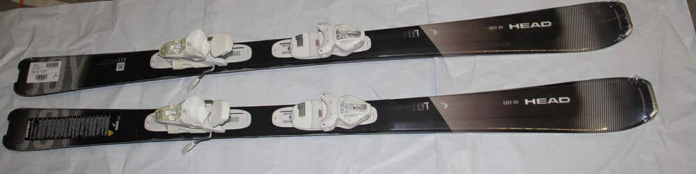 NEW HEAD Easy Joy Womens Skis 148cm b/w + Tyrolia SLR 9.0 GW Binding adjustable