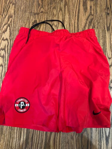 Committed Combine Red Shorts