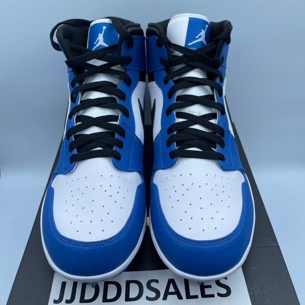 Off-White J1 High Football Cleats 15 M / Royal Blue