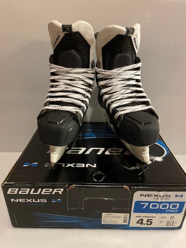 New Bauer Nexus 7000 Pro Skates Size 4.5 - NIB
