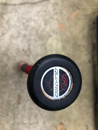 Used 2020 Rawlings Composite USA Quatro Pro Bat (-12) 19 oz 31"